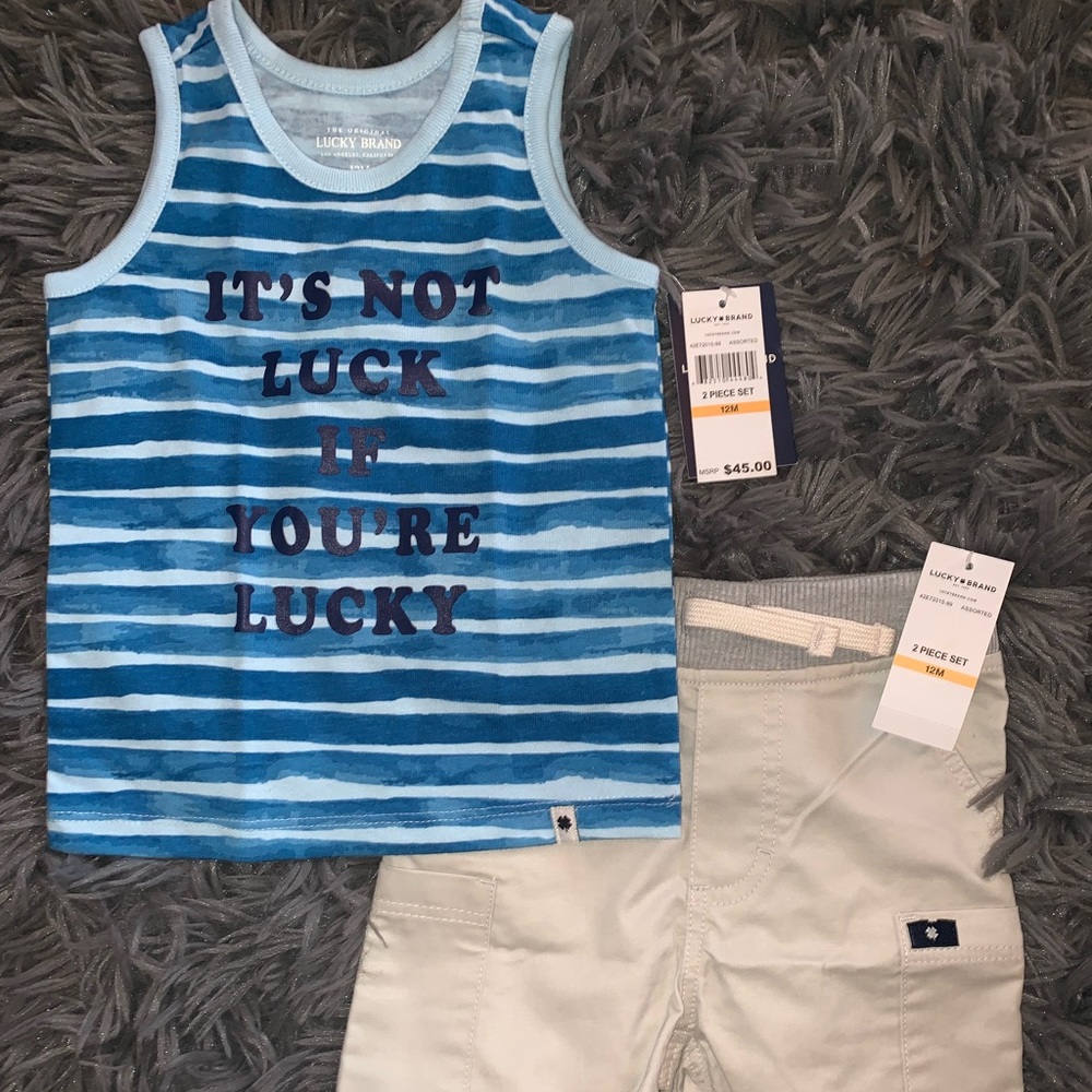 Lucky 12 mo 2pc set